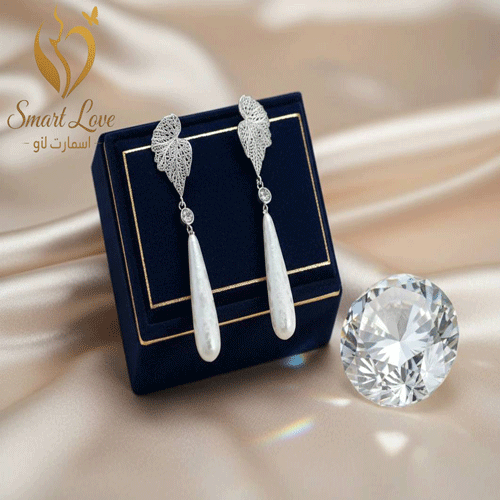 طرح گلبرگ آویز مروارید