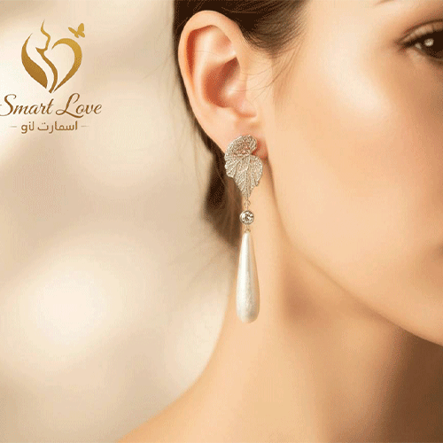 طرح گلبرگ آویز مروارید